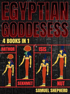 cover image of Egyptian Goddesses